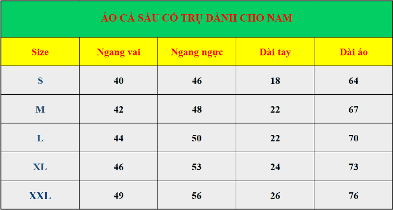 Áo cá sấu cổ trụ dành cho nam